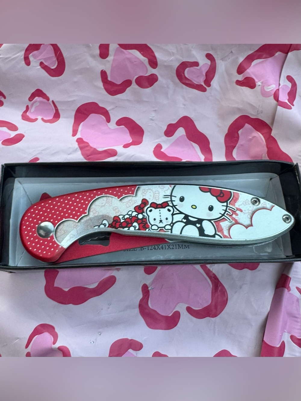 Sanrio Hello Kitty Pink, Red & White Character